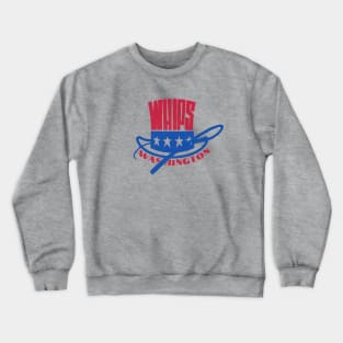 Defunct Washington Whips Soccer Crewneck Sweatshirt